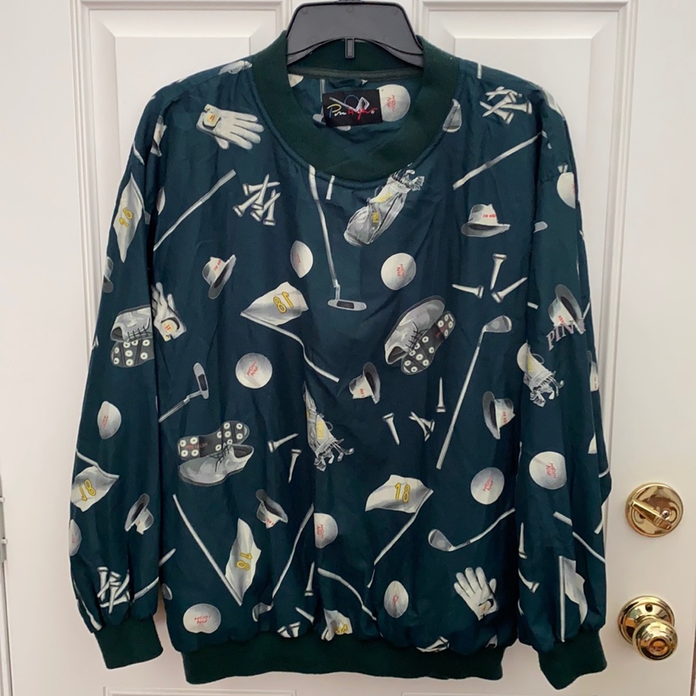 Pin High Golf Pullover Windbreaker